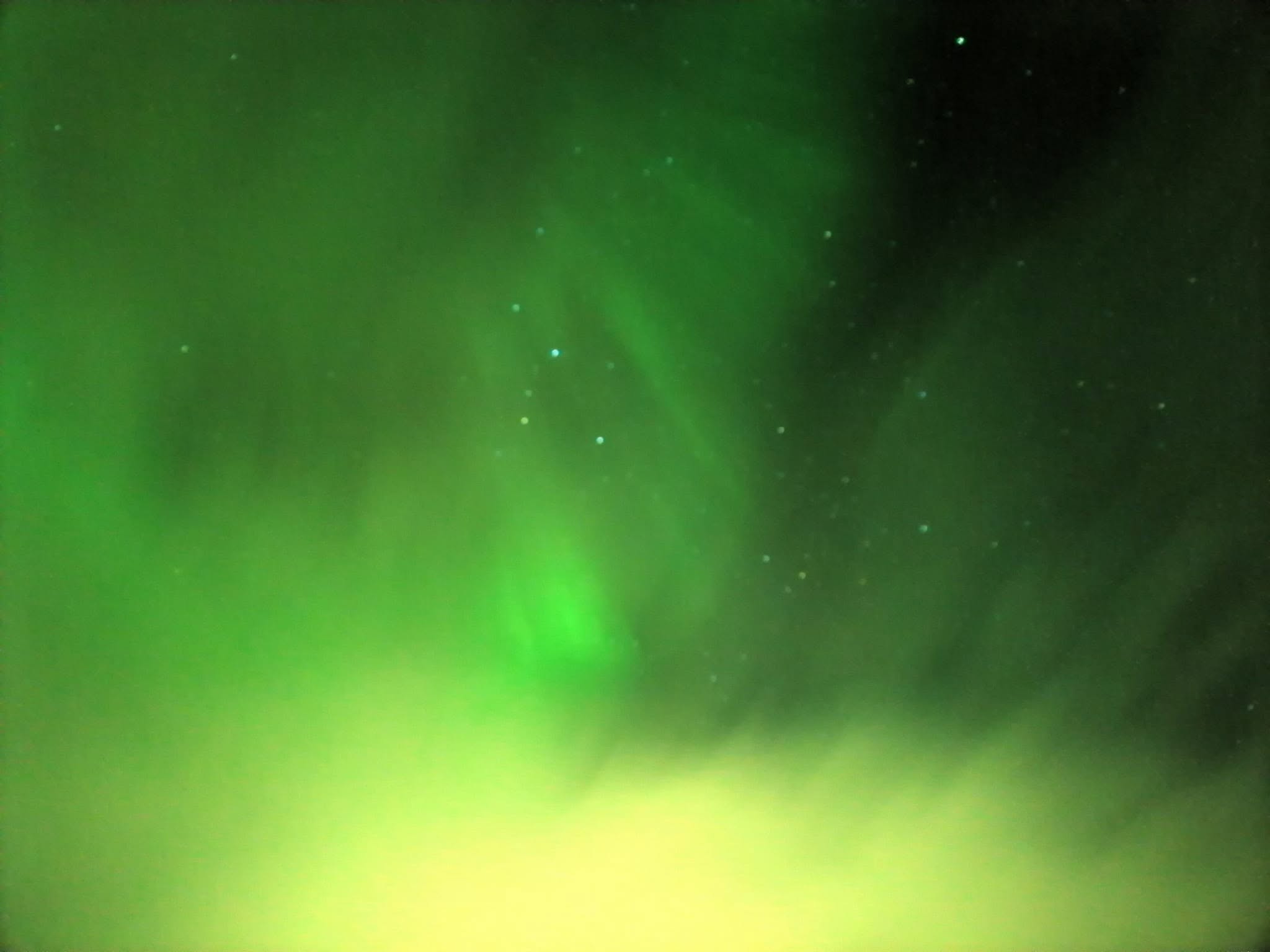 Searching for the Northern Lights in Tromsø